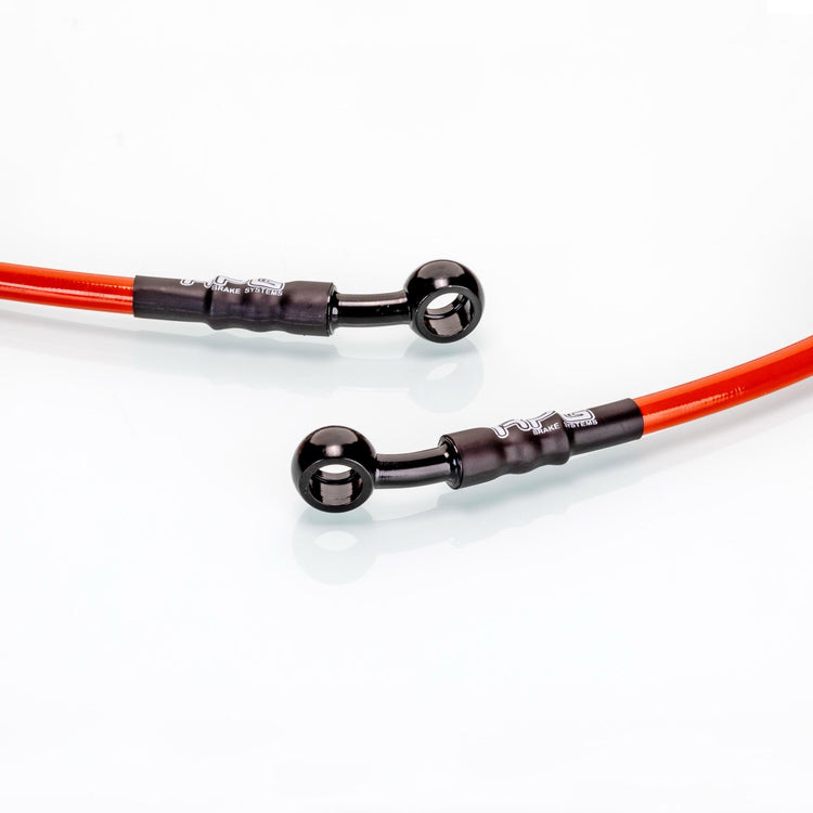 Bremsleitung Stahlflex RPG Tuning Universell Yamaha AeroxRacingProjectGermanyBremsleitungOrange110cm (vorne)Bremsfading vermeidenBremsleitungen TuningHochleistungsbremsen