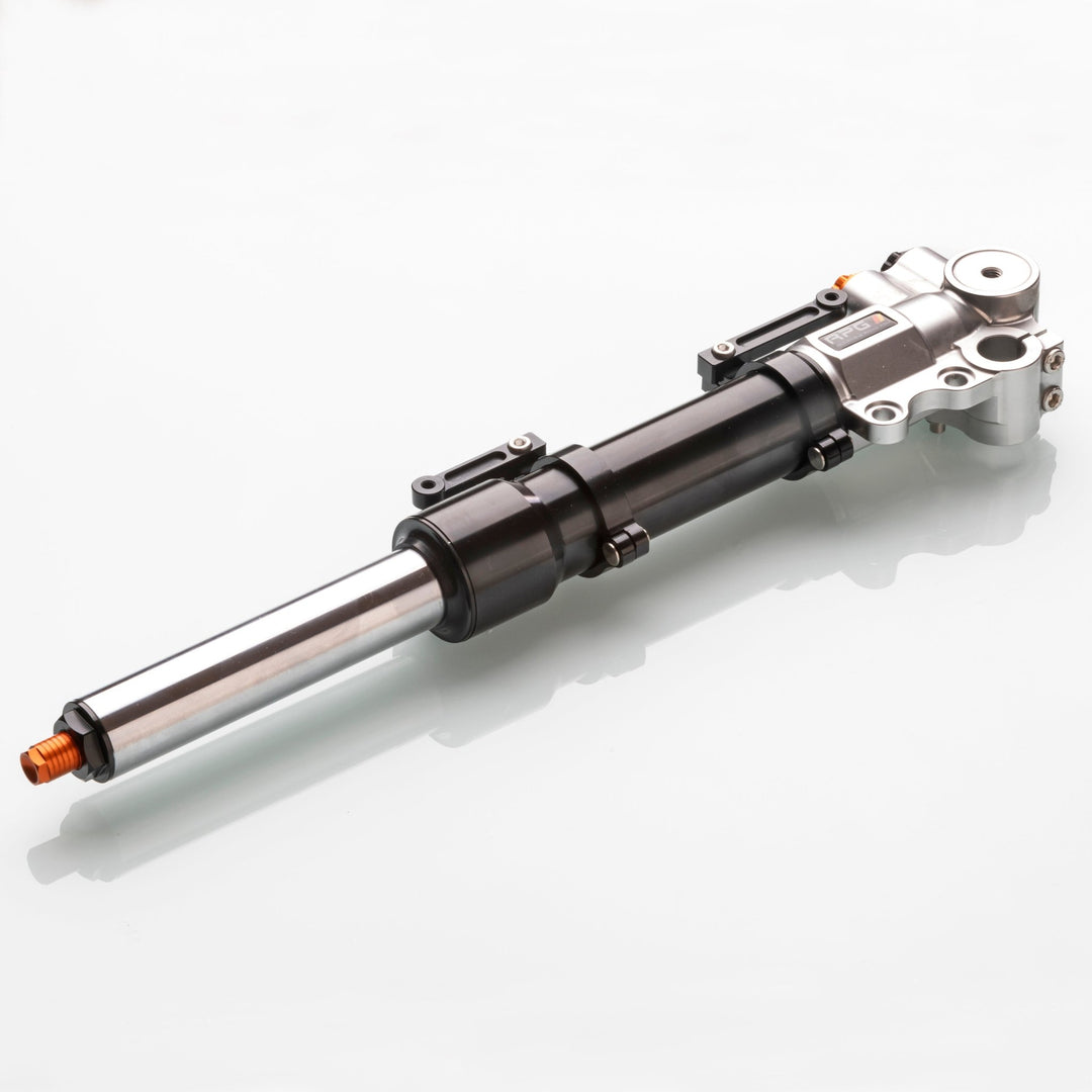 Gabelholme RPG Adjustable Racing Fork CNC Holme / Yamaha Aerox / UniversellRacingProjectGermanyStoßdämpferSchwarzeinstellbares fahrwerkfahrwerkGabel