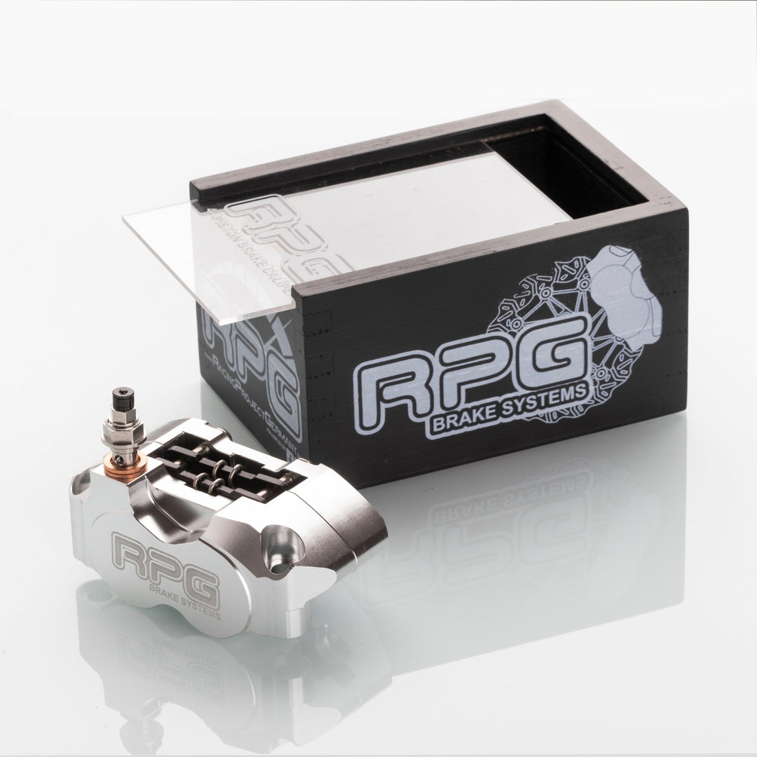 Bremssattel RPG 4-Kolben MK2 Radial 4K Sattel UniversellRacingProjectGermanyBremssattelSilber4K82mmbremssattel