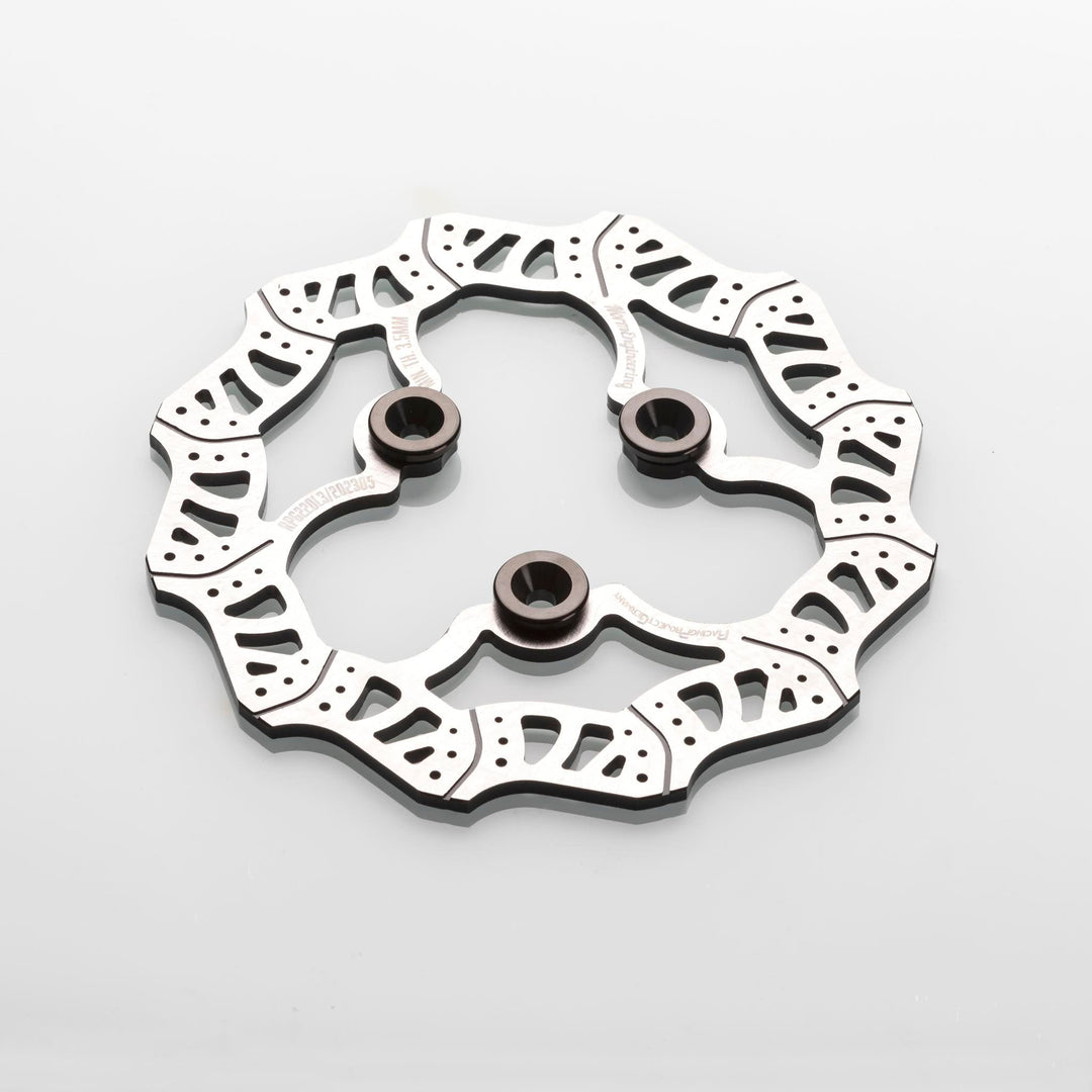 Bremsscheibe 220mm RPG Competition CNC, schwimmend für Yamaha Jog / AeroxRacingProjectGermanyM8Aluminium (orange)