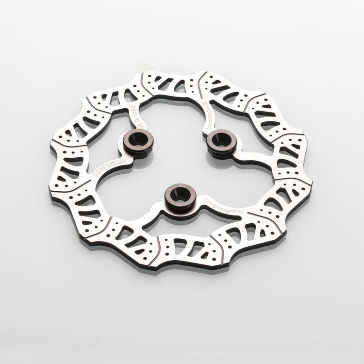 Bremsscheibe 220mm RPG Competition CNC, schwimmend für Yamaha Jog / AeroxRacingProjectGermanyM8Aluminium (orange)