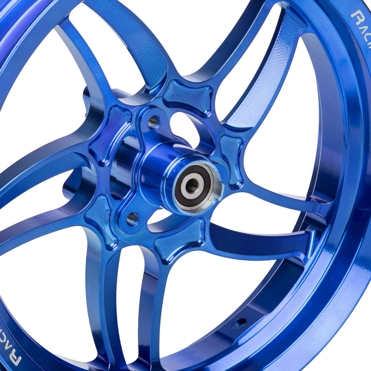 CNC Felgen Set 13 Zoll - Yamaha Aerox / MinarelliRacingProjectGermanyFelgeBlau13 ZollAluminiumgussCNC