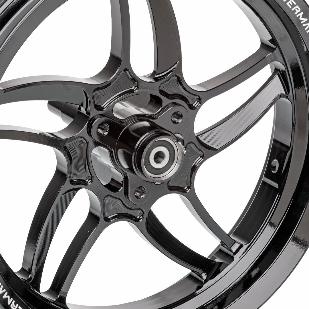 CNC Felgen Set 13 Zoll - Yamaha Aerox / MinarelliRacingProjectGermanyFelgeSchwarz13 ZollAluminiumgussCNC