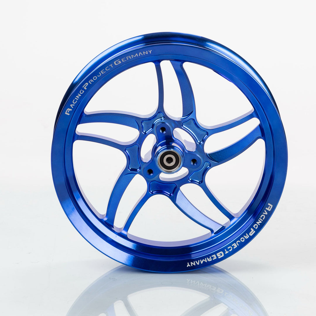 CNC Felgen Set 13 Zoll - Yamaha Aerox / MinarelliRacingProjectGermanyFelgeBlau13 ZollAluminiumgussCNC