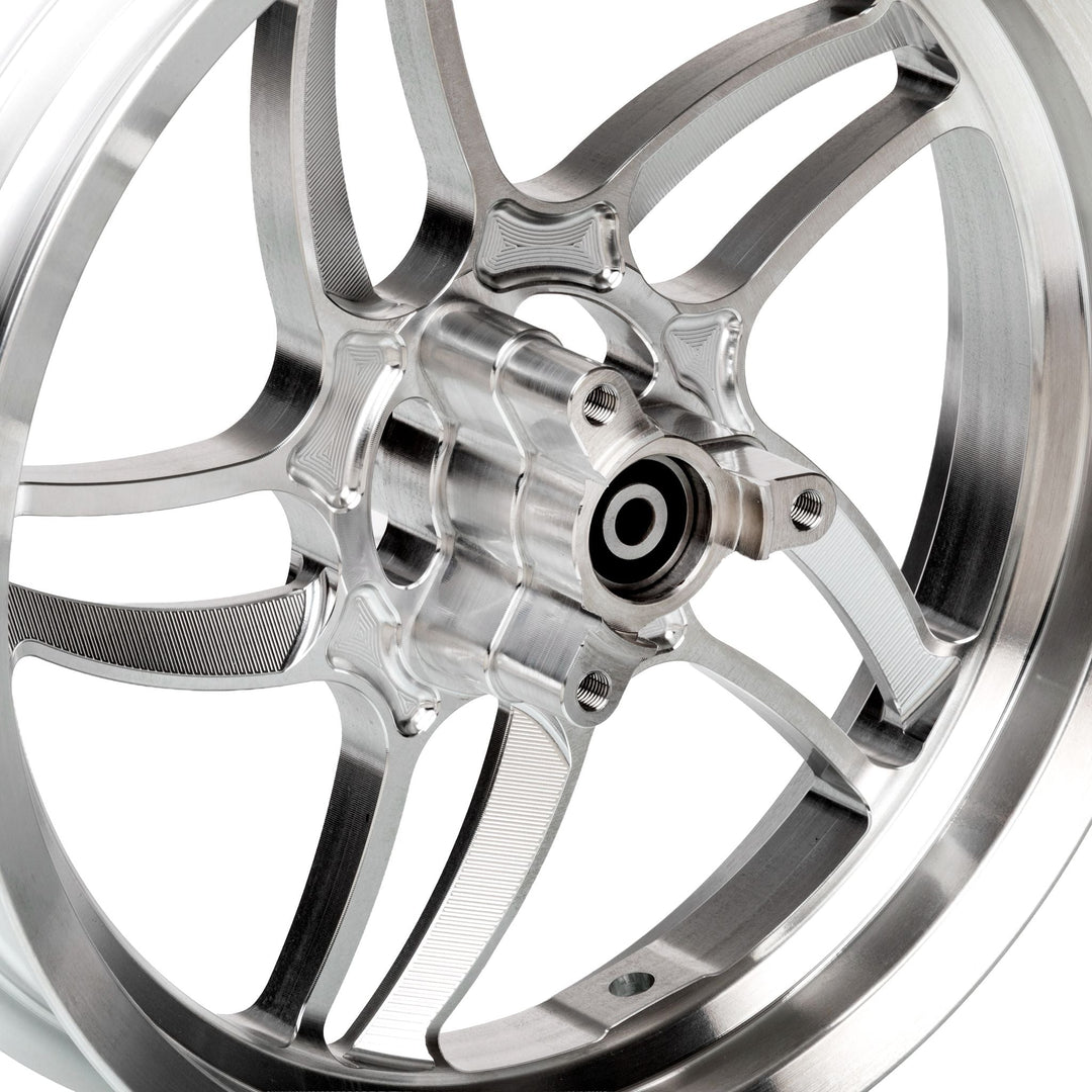 CNC Felgen Set 13 Zoll - Yamaha Aerox / MinarelliRacingProjectGermanyFelgeSilber13 ZollAluminiumgussCNC