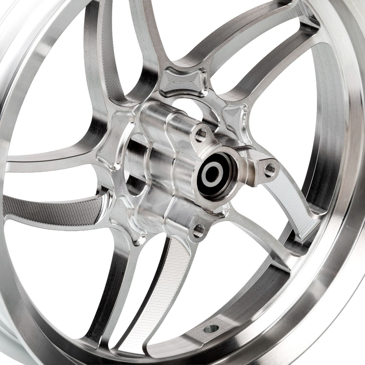 CNC Felgen Set 13 Zoll - Yamaha Aerox / MinarelliRacingProjectGermanyFelgeSilber13 ZollAluminiumgussCNC