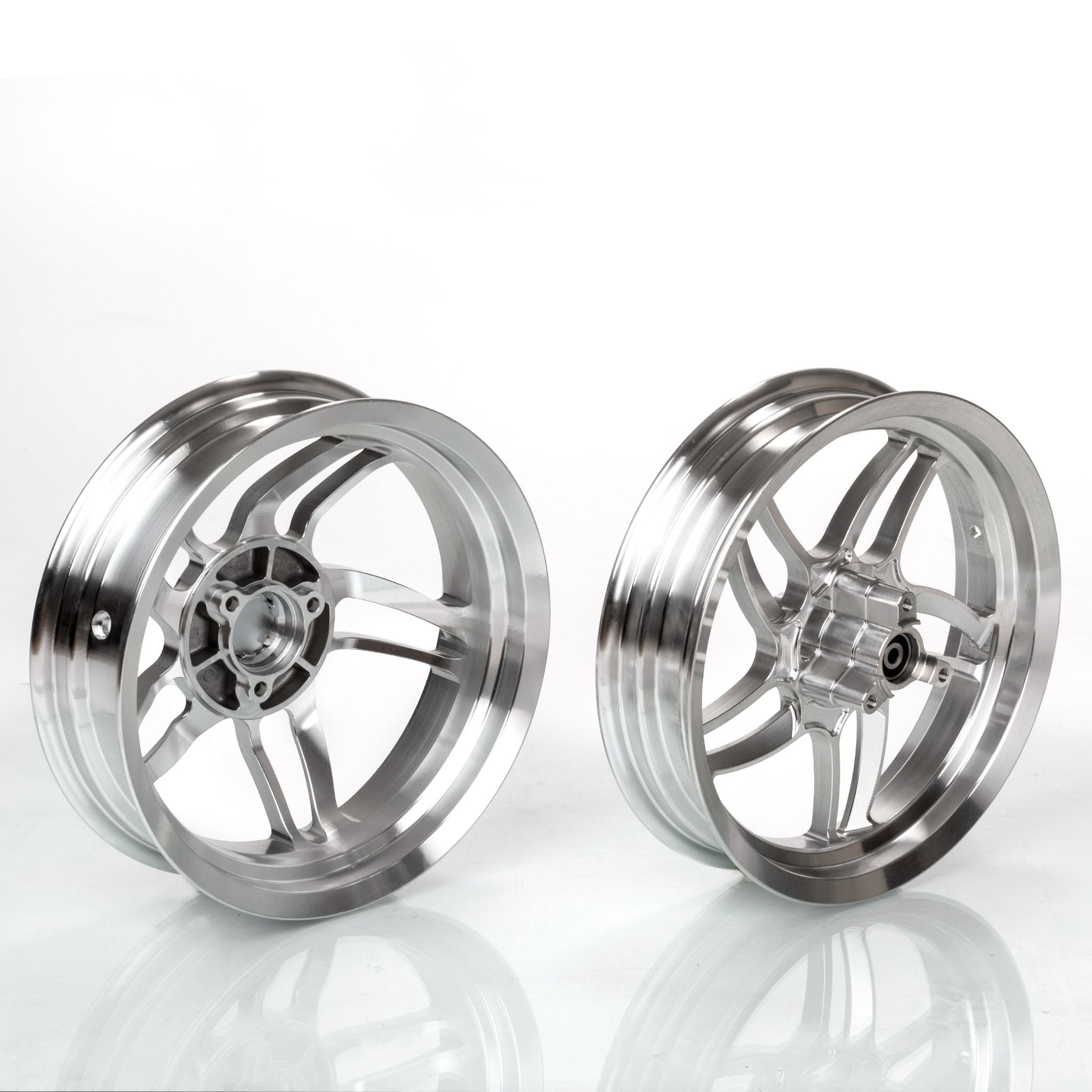 CNC Felgen Set 13 Zoll - Yamaha Aerox / MinarelliRacingProjectGermanyFelgeSilber13 ZollAluminiumgussCNC