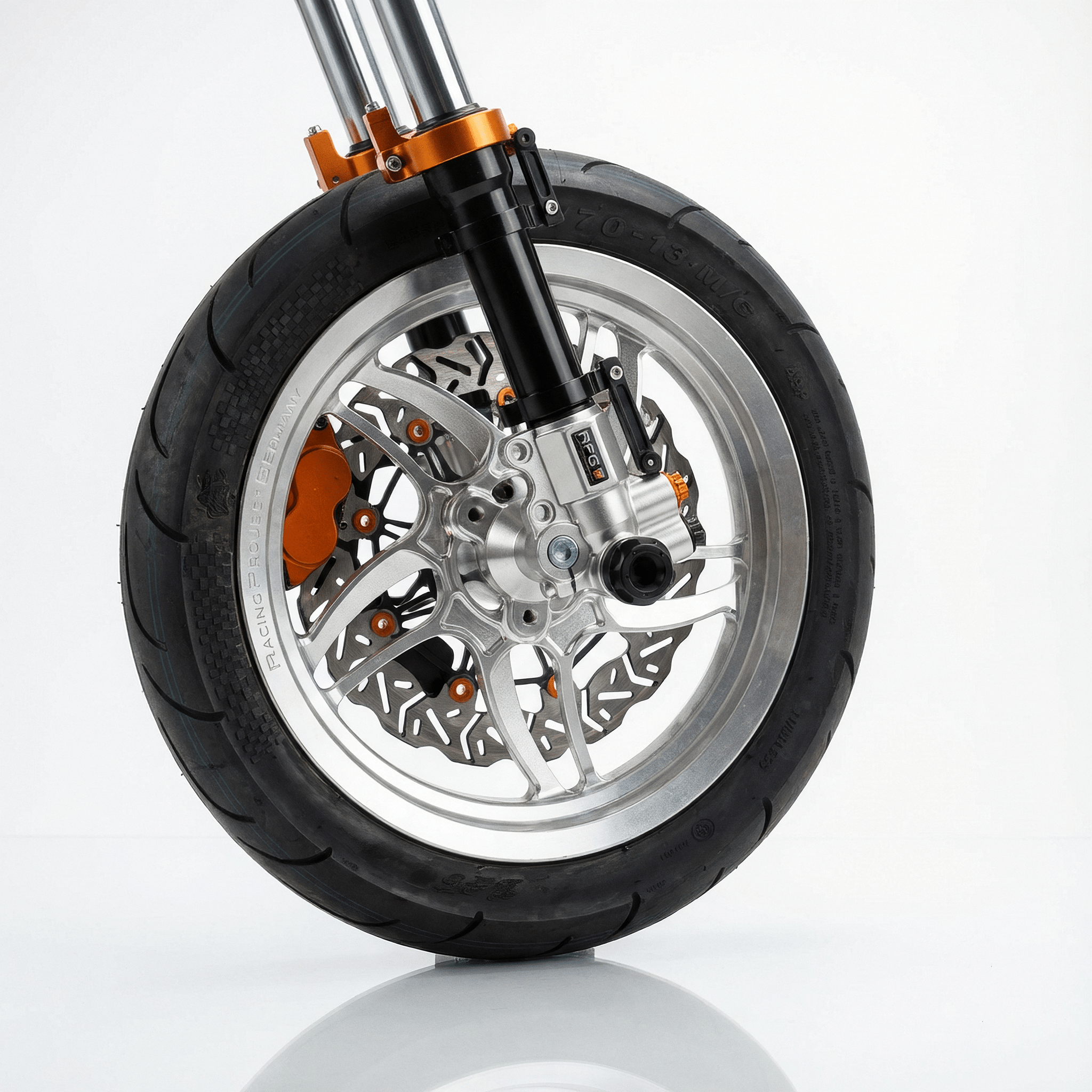 CNC Felgen Set 13 Zoll - Yamaha Aerox / MinarelliRacingProjectGermanyFelgenSilber13 ZollAluminiumgussCNC