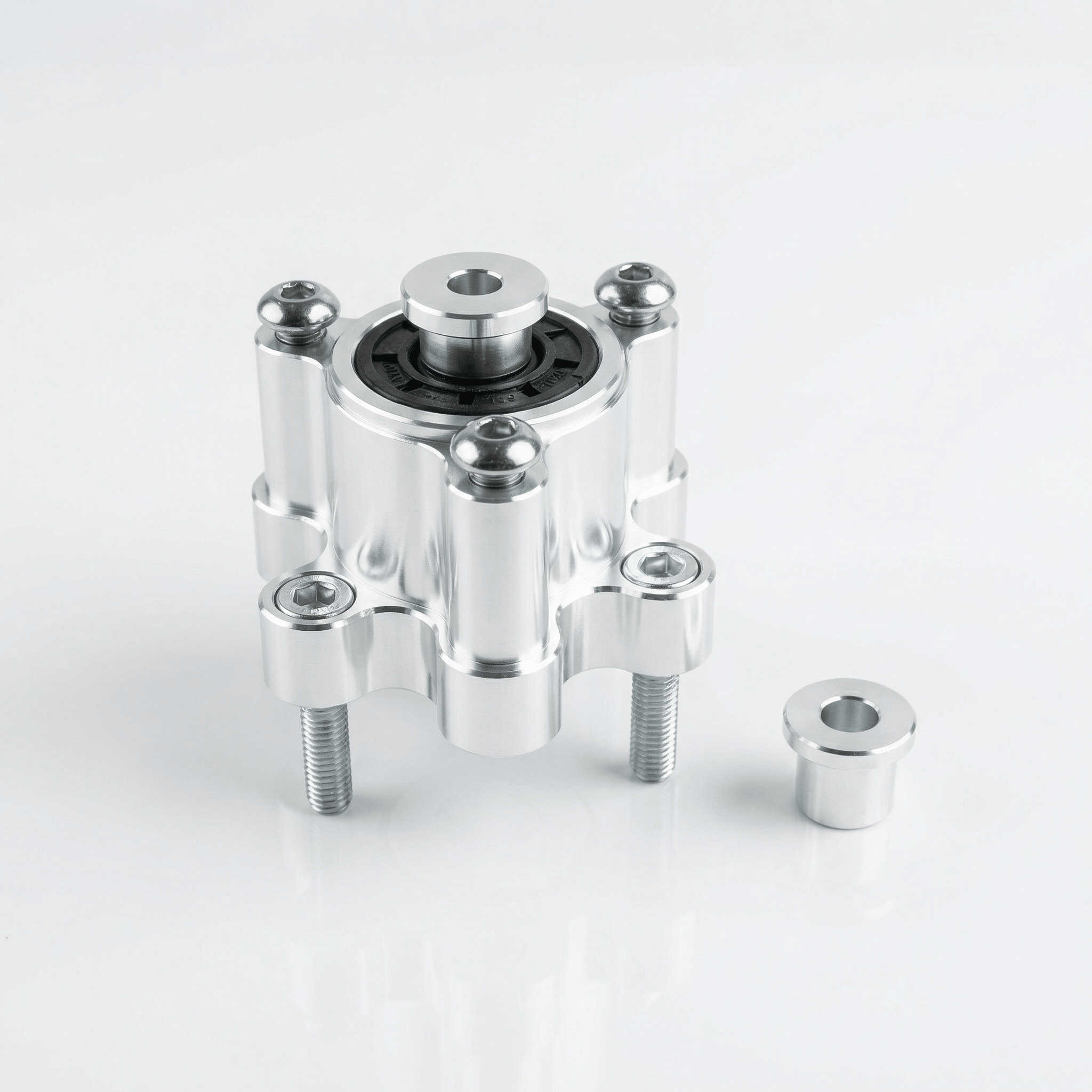 CNC gefräster Doppelbremsscheibenadapter für RPG Nitro 13" FelgenRacingProjectGermanyAdapterSilber13 ZollBremsen UpgradeBremsscheiben Adapter