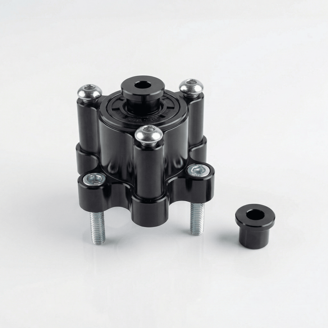 CNC gefräster Doppelbremsscheibenadapter für RPG Nitro 13" FelgenRacingProjectGermanyAdapterSilber13 ZollBremsen UpgradeBremsscheiben Adapter