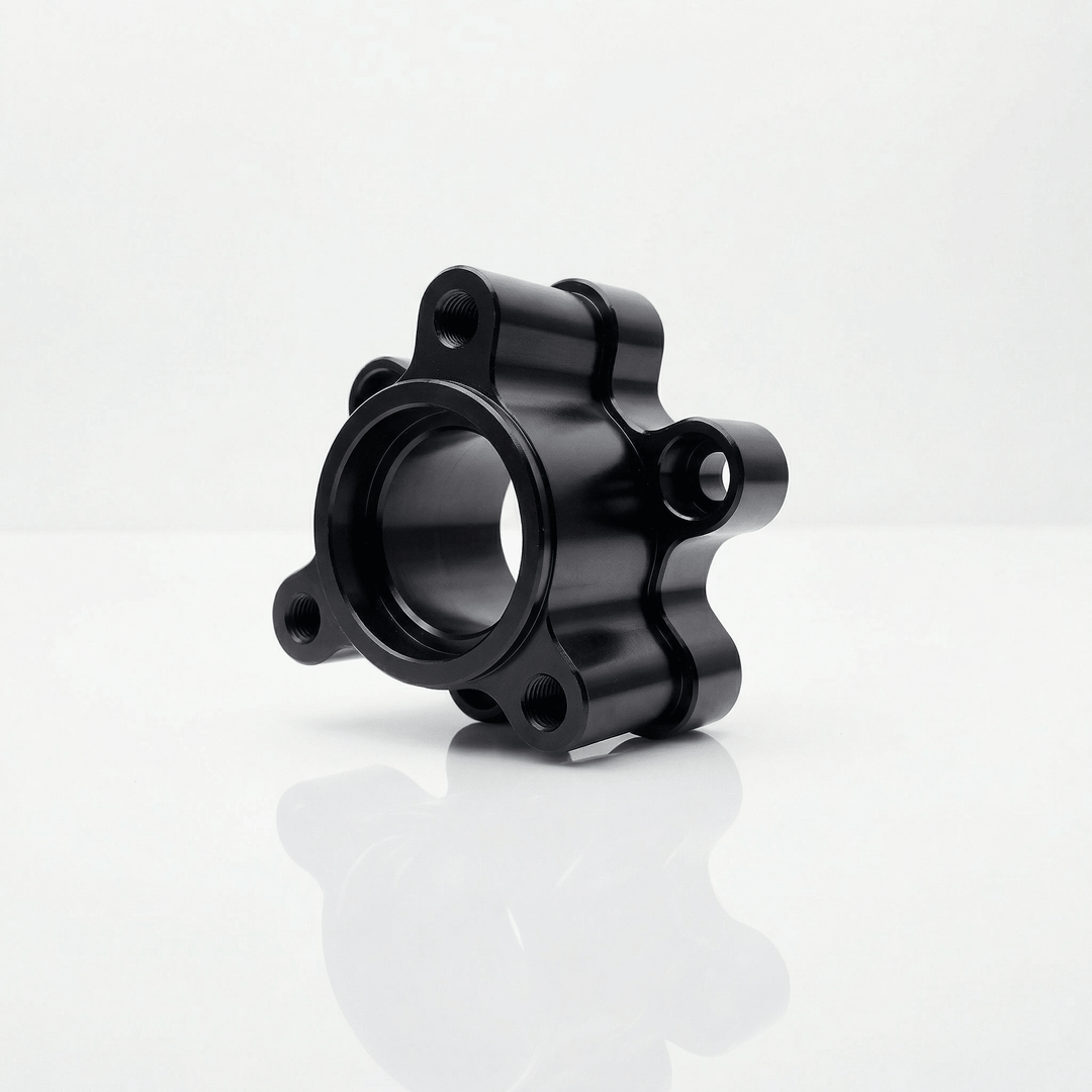 CNC gefräster Doppelbremsscheibenadapter für RPG Nitro 13" FelgenRacingProjectGermanyAdapterSilber13 ZollBremsen UpgradeBremsscheiben Adapter