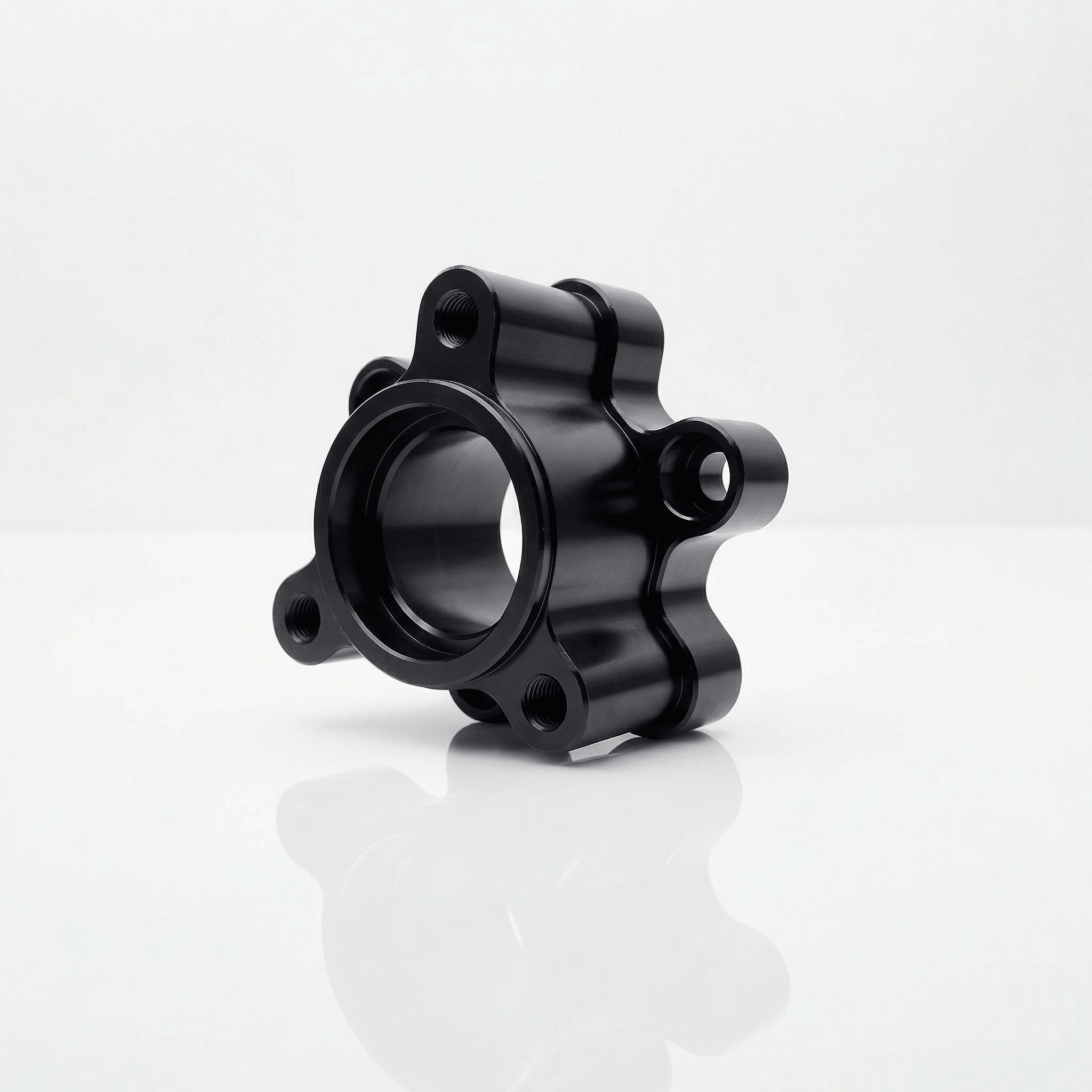 CNC gefräster Doppelbremsscheibenadapter für RPG Nitro 13" FelgenRacingProjectGermanyAdapterSilber13 ZollBremsen UpgradeBremsscheiben Adapter