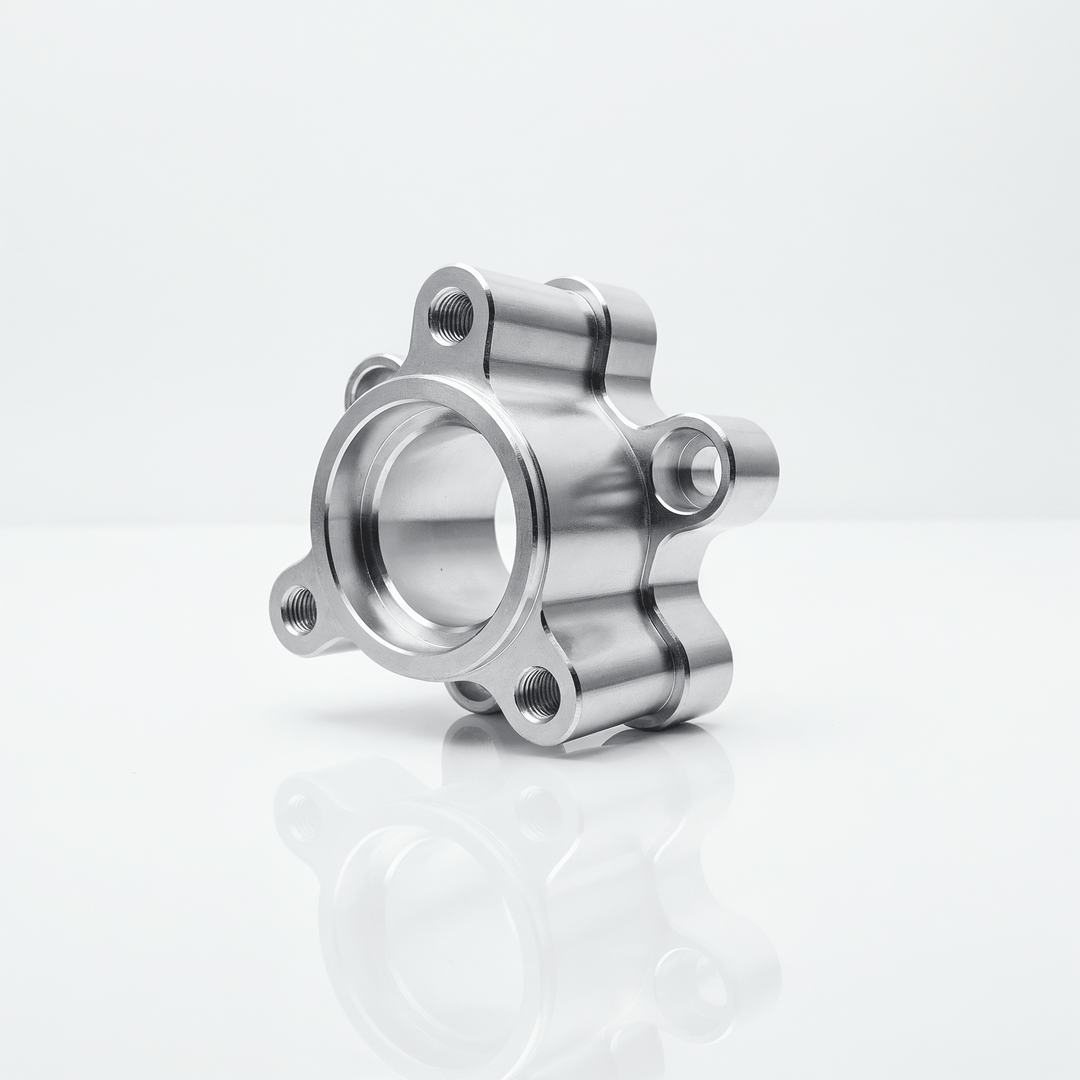 CNC gefräster Doppelbremsscheibenadapter für RPG Nitro 13" FelgenRacingProjectGermanyAdapterSilber13 ZollBremsen UpgradeBremsscheiben Adapter