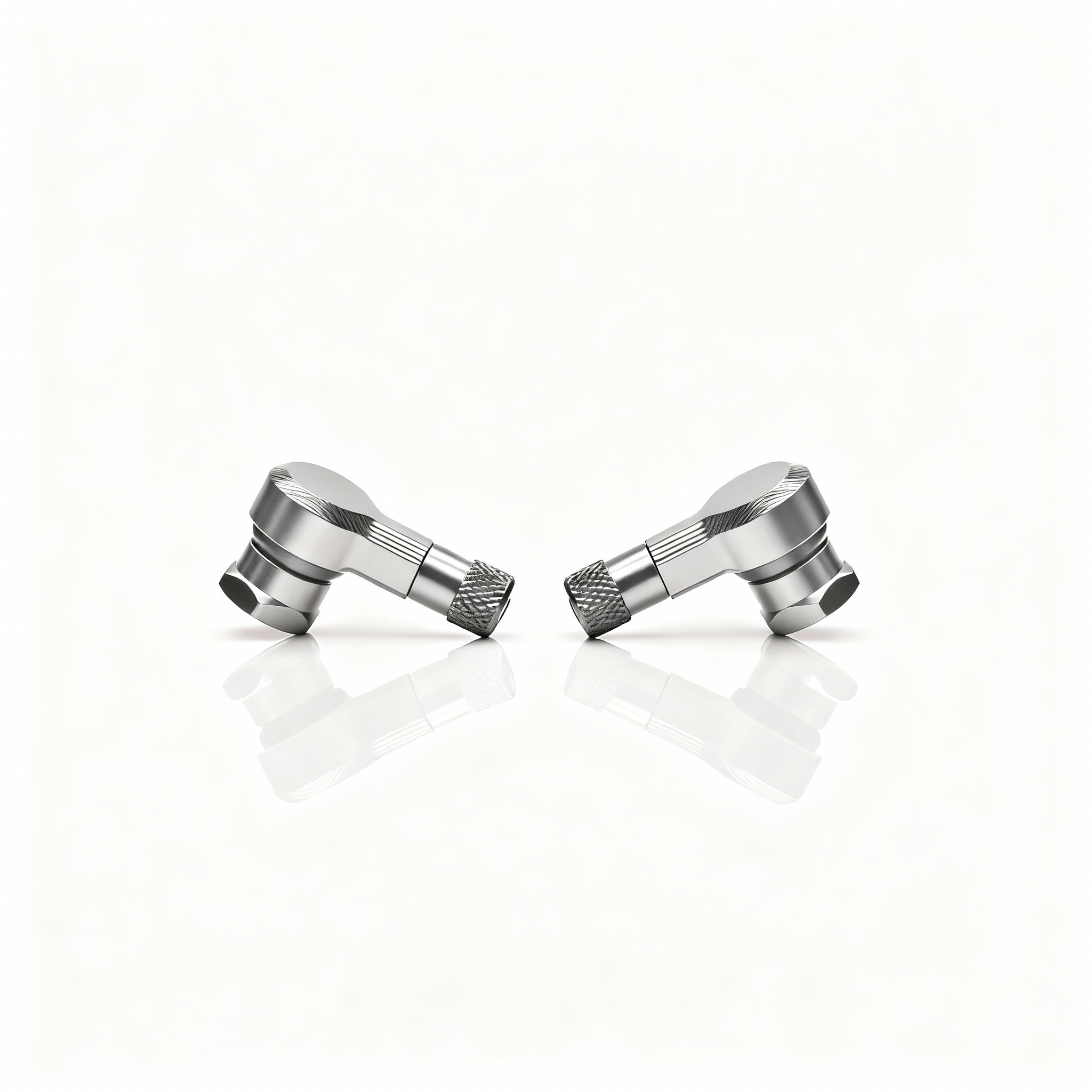 CNC Reifenventile 90° - 2 Stück - UniversellRacingProjectGermanyReifenventileSilber11.3mm90°Aluminium