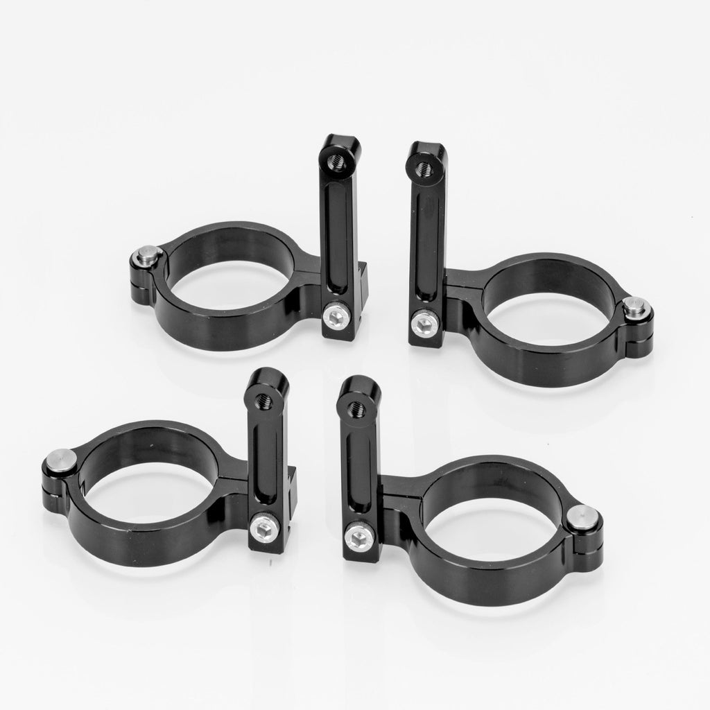 aluminium schutzblech motorrad Schutzblechhalter Aluminium CNC Kotflügel Halter für Gabelholme / Universell