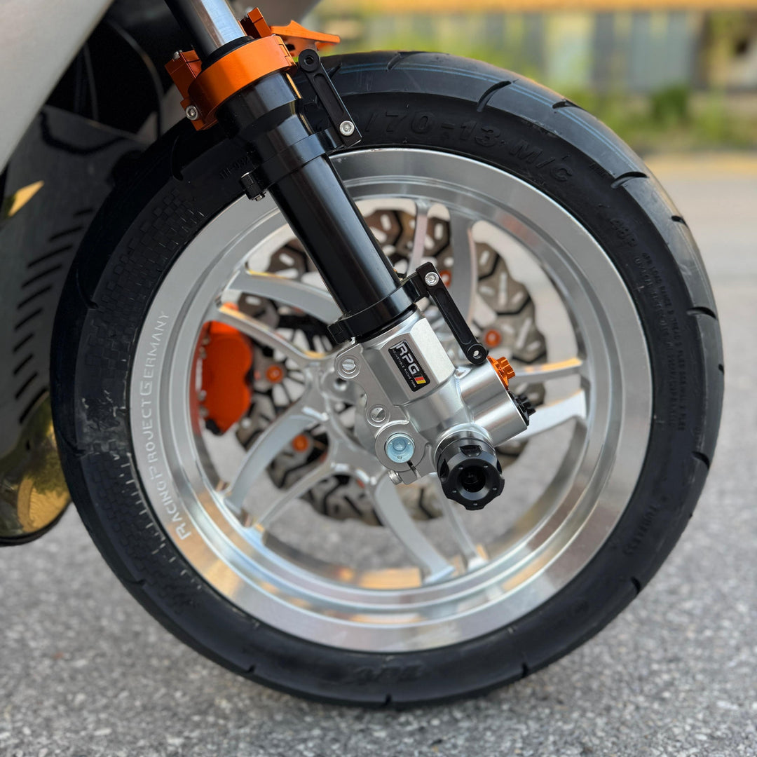 Semi - Slick 13 Zoll Rennreifen - Yamaha Aerox / UniversellRacingProjectGermanyReifen110/70 - 13 (Vorne)13 ZollCNC FelgenMinarelli